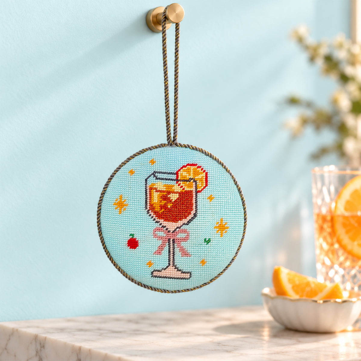 Aperol Spritz Ornament Kit – Beginner Level
