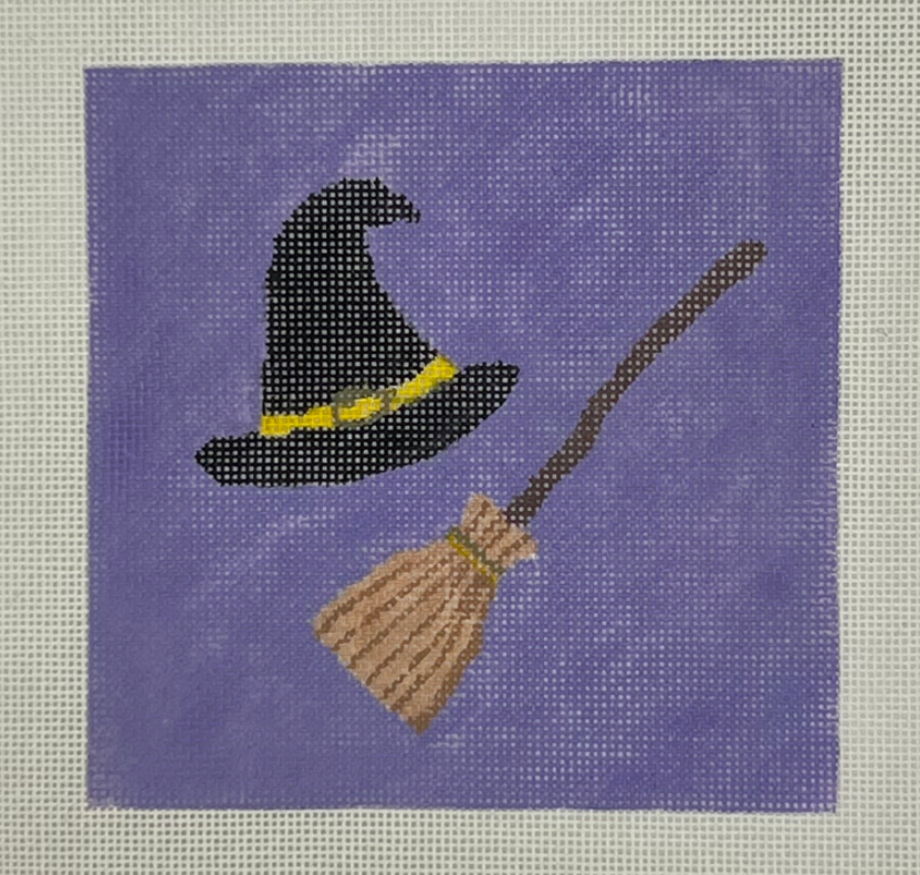 Witch's Hat and Broom