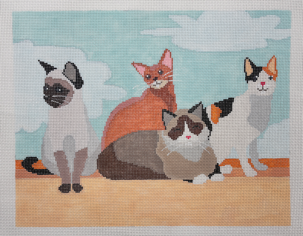 Gang of Cute Cats