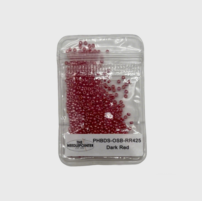 Oiled Seed Bead-Dark Red(1.5mm)
