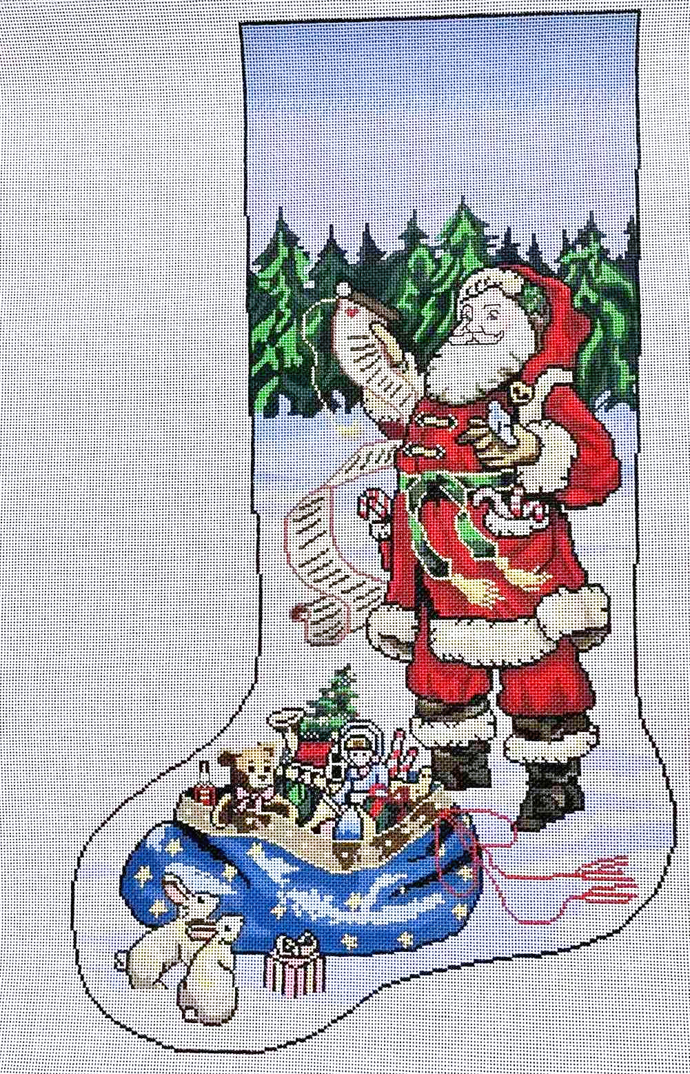 Stocking-Santa Claus