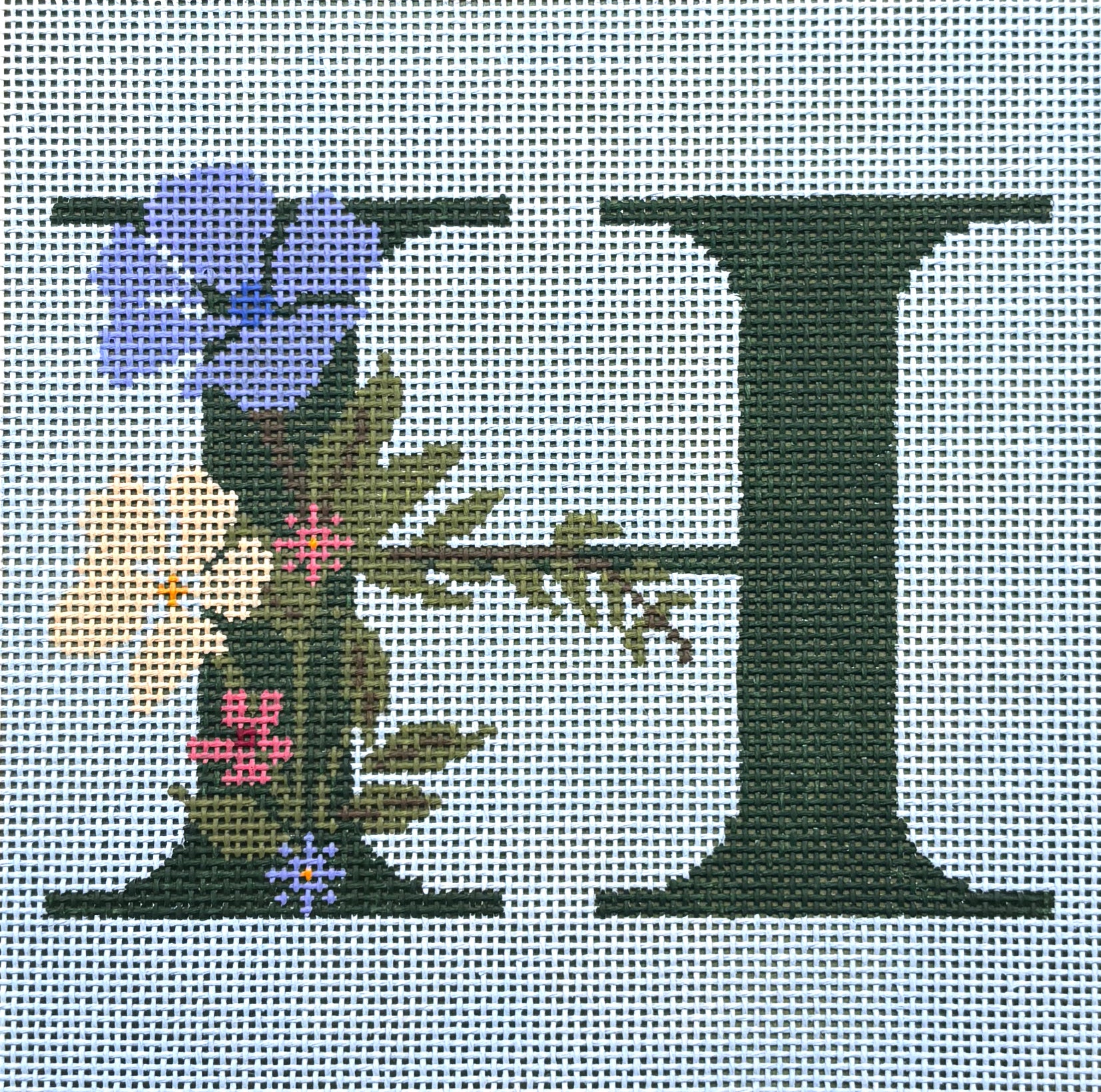 Floral Letter H