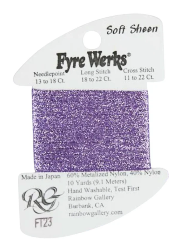 Fyre Werks Soft Sheen - Assorted Colors