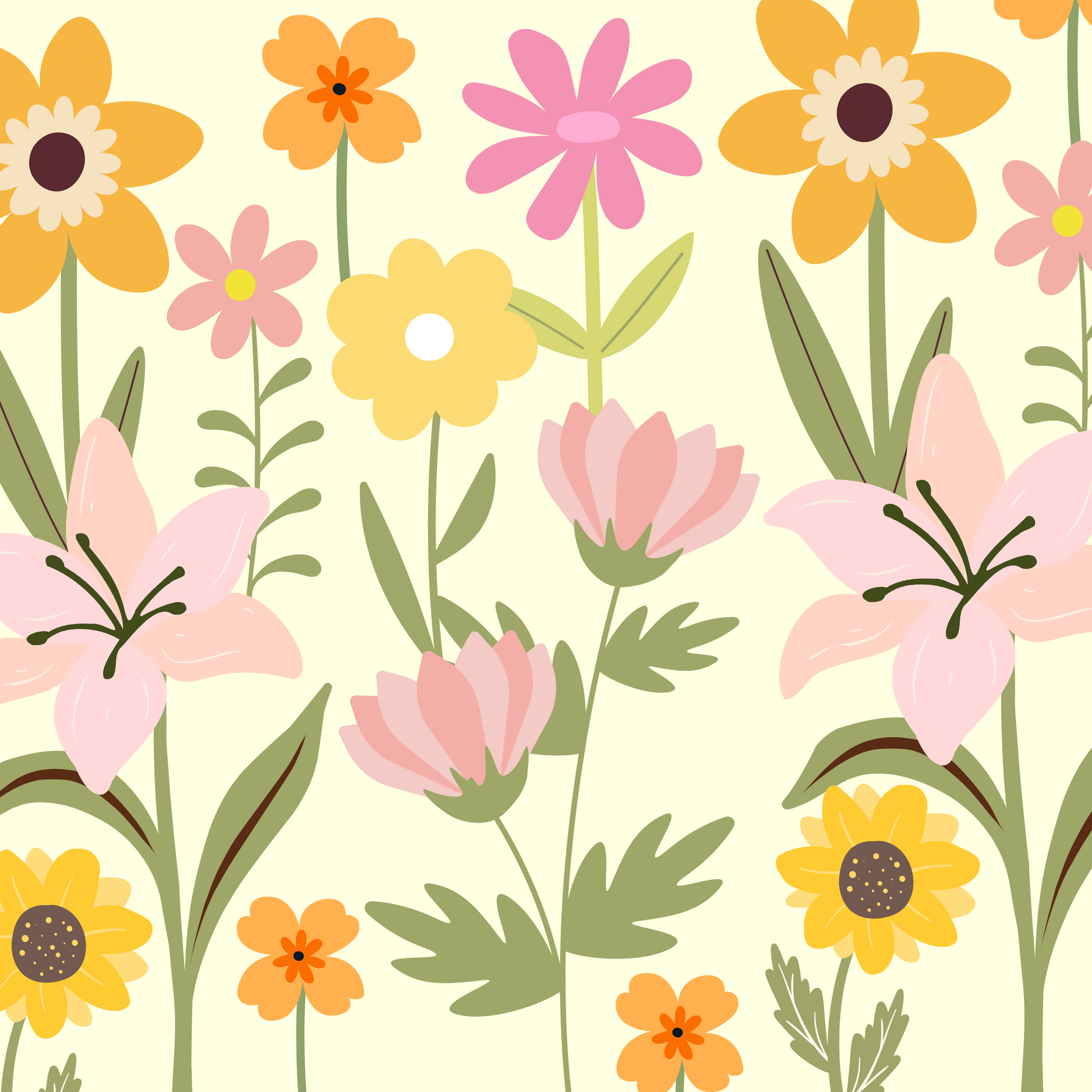 Summer Garden Blooms