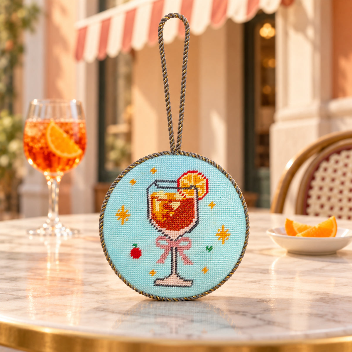 Aperol Spritz Ornament Kit – Beginner Level