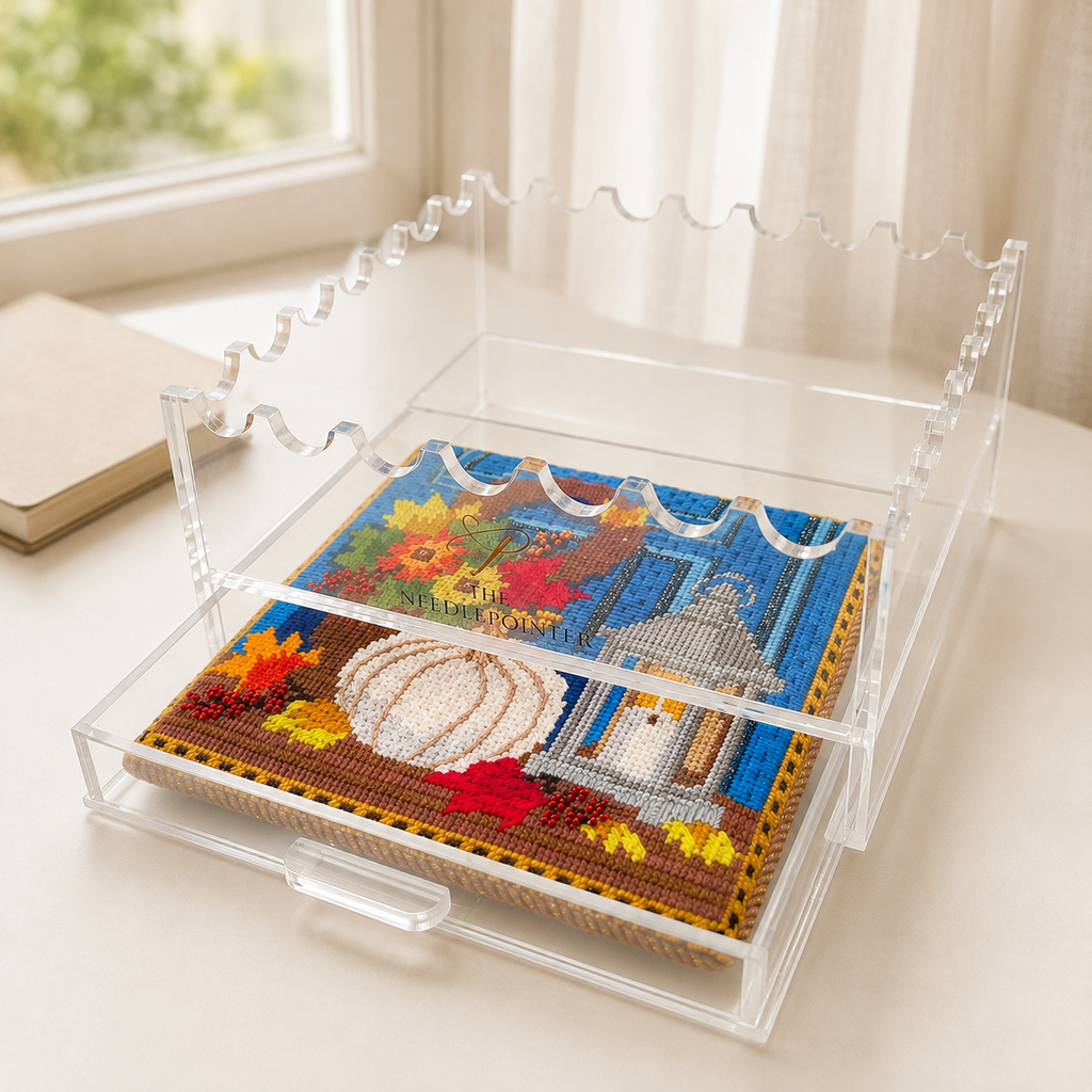 Needlepoint Acrylic Box