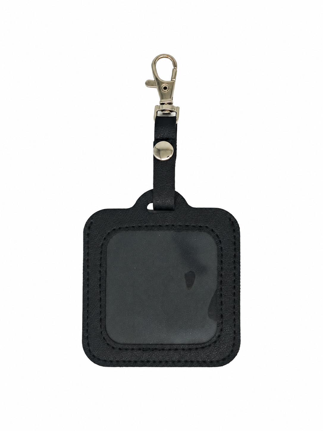 Petite Square Needlepoint Charm – 2-1/4" × 2-1/4" Key Fob & Bag Charm