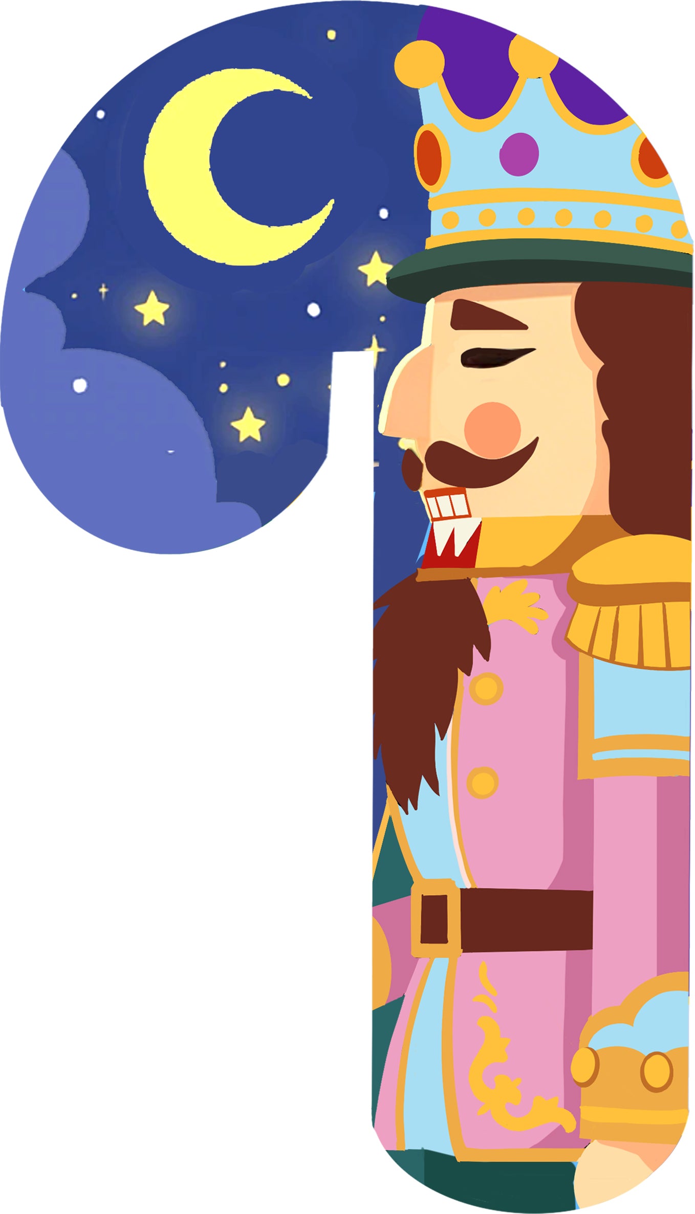 Candy Cane - Moonlit Nutcracker
