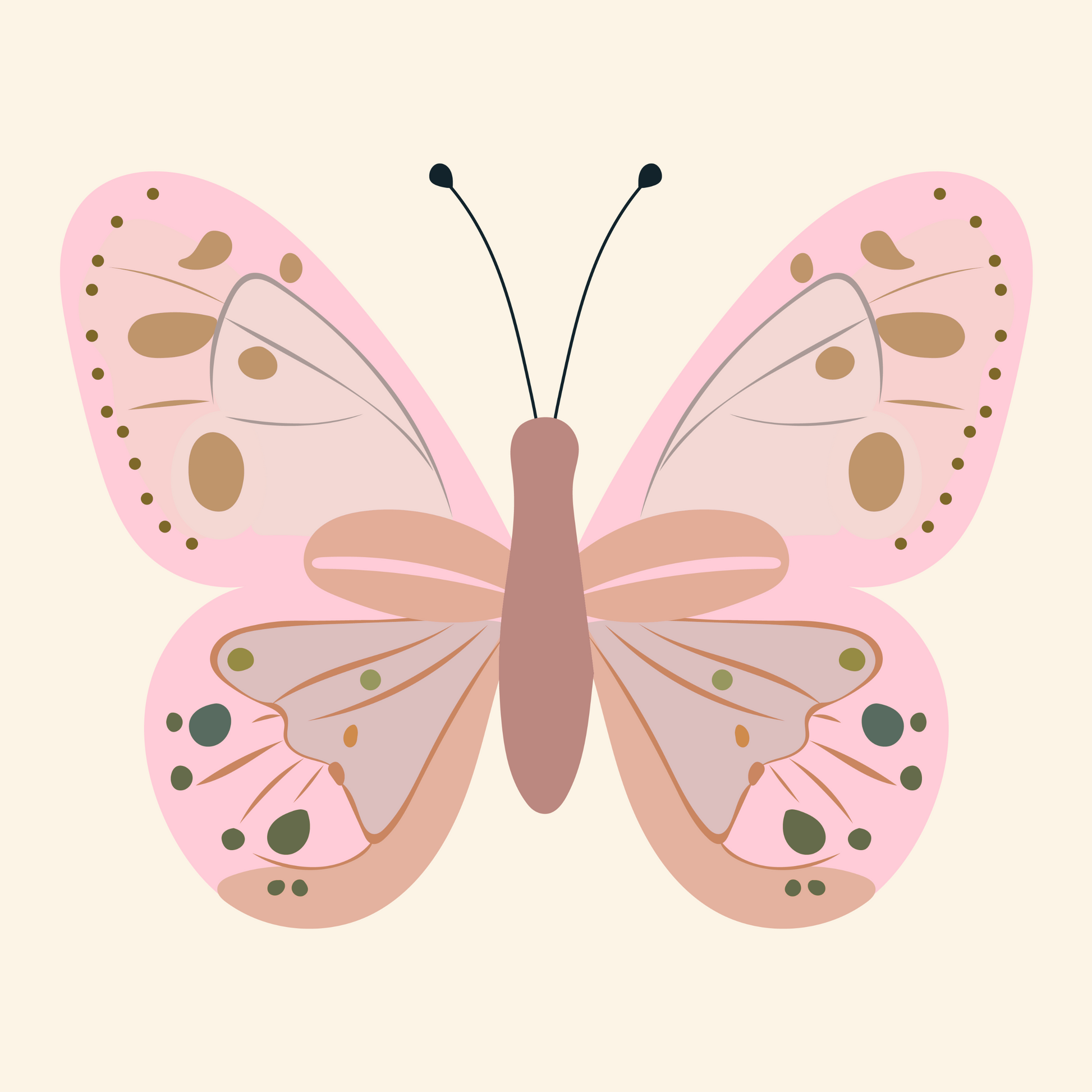 Pastel Butterfly