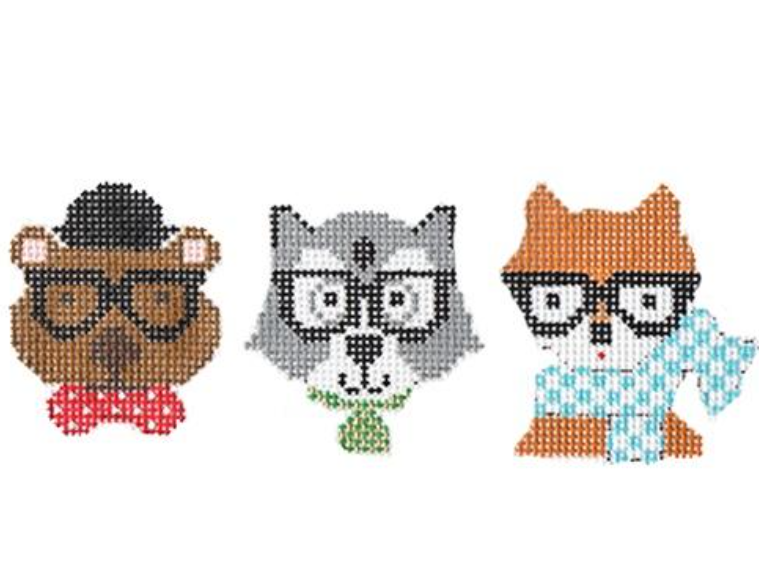 Hipster woodland animals