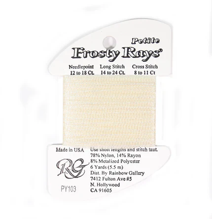 Frosty Ray -  Assorted Colors