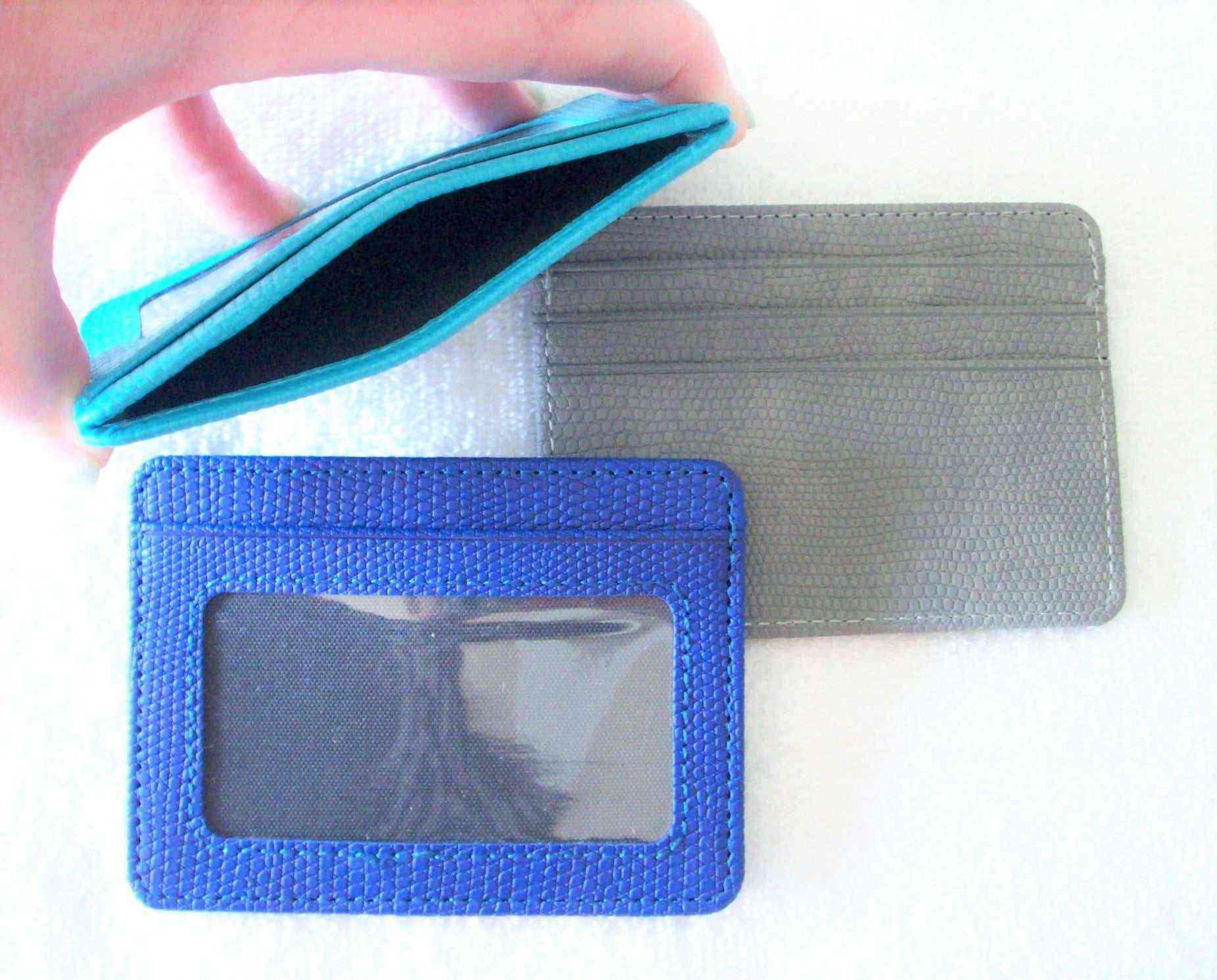 Thin Credit Card Wallet - Assorted Colors