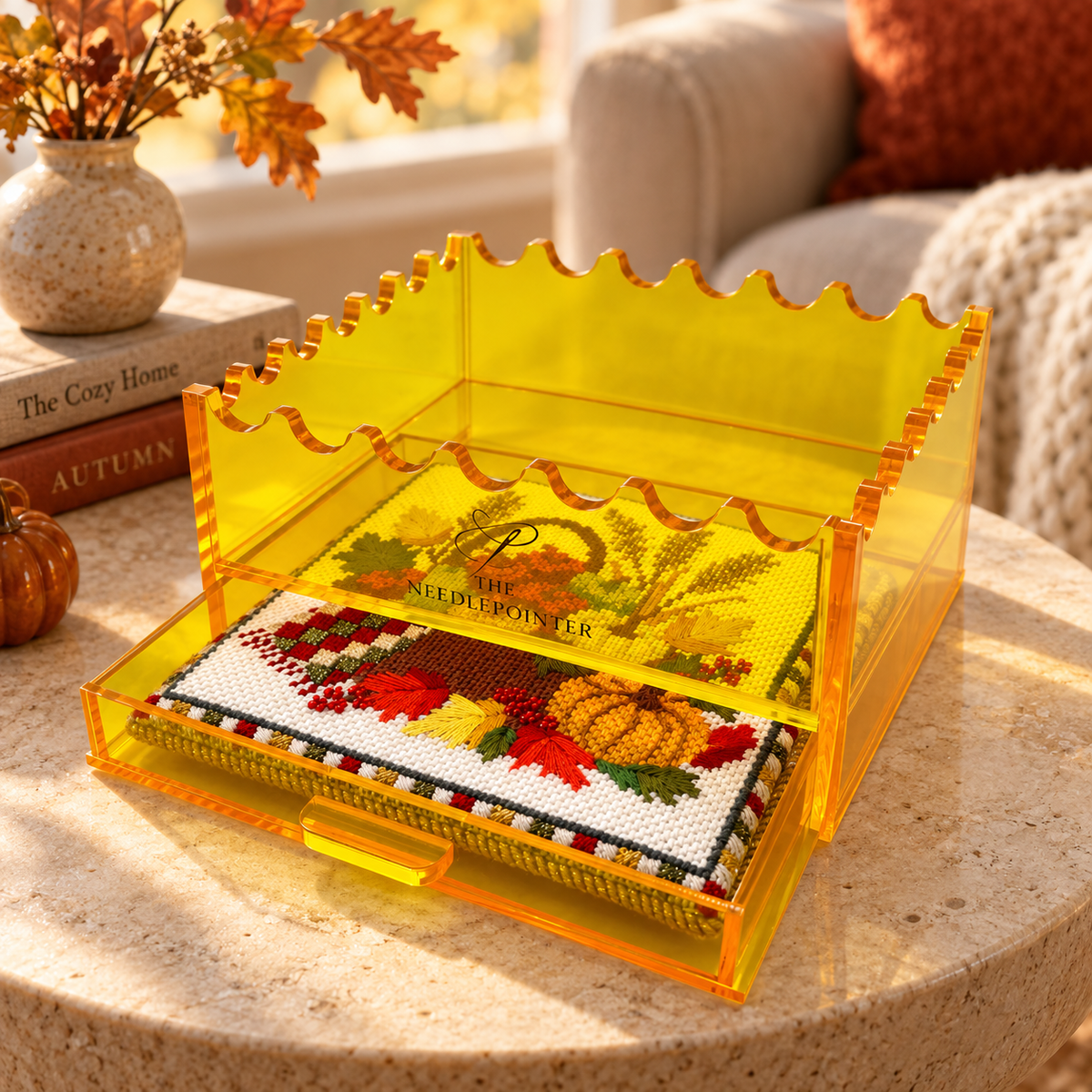 Needlepoint Acrylic Display Box
