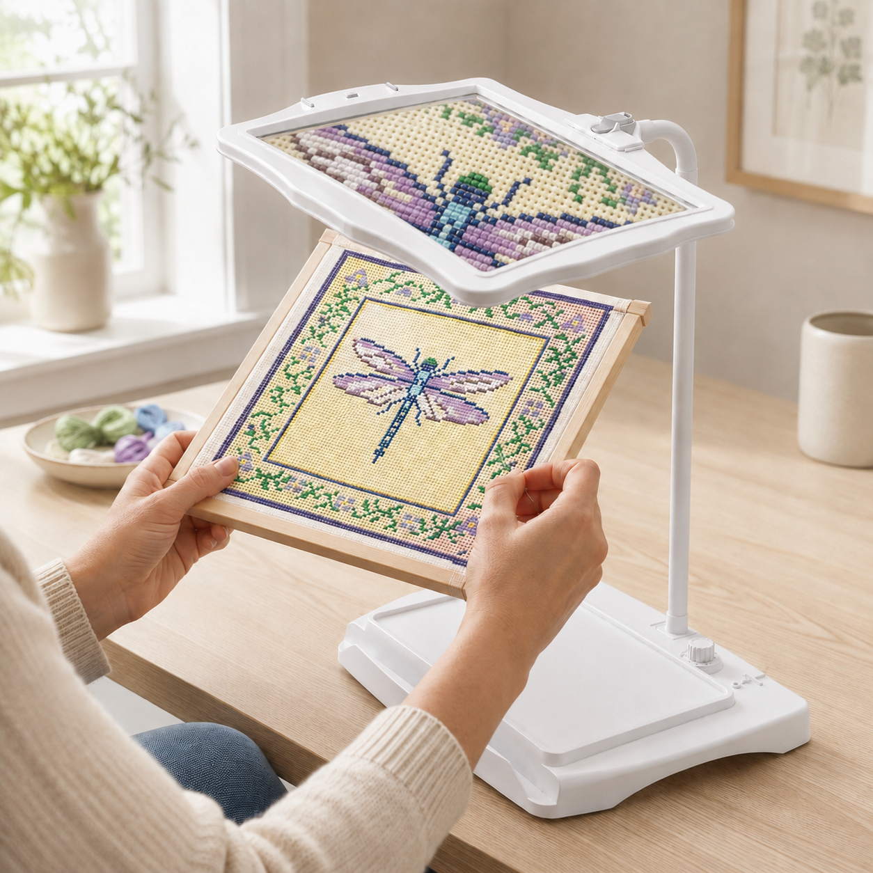 Large-View LED Stitching Magnifier