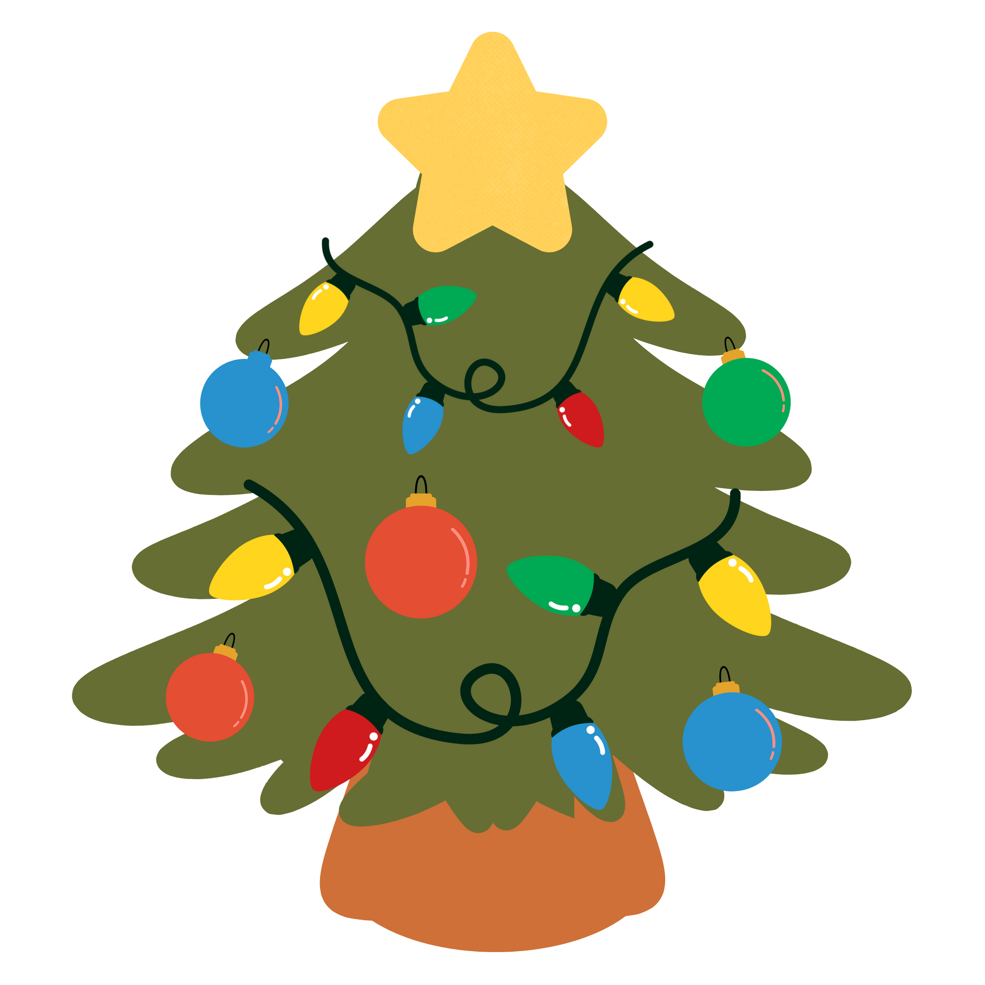 Decorated Christmas Tree