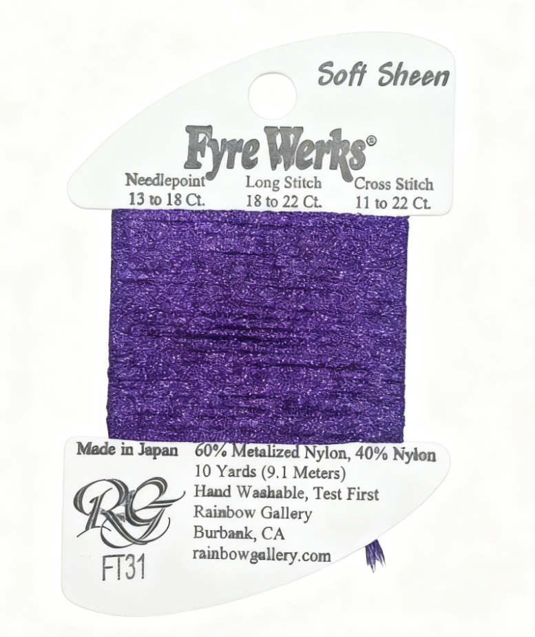 Fyre Werks Soft Sheen - Assorted Colors