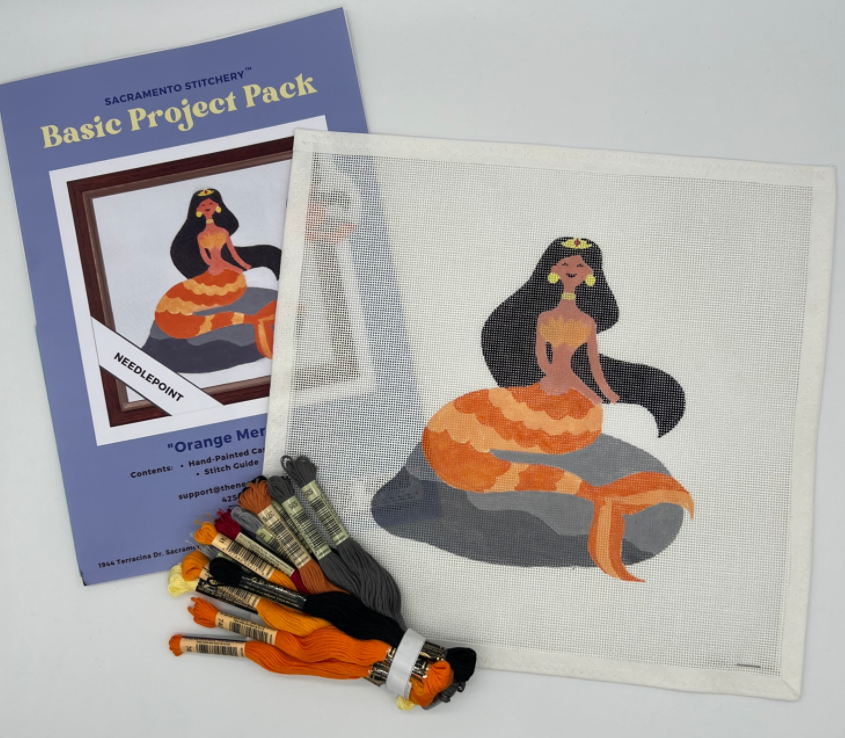 "Orange Mermaid" Cotton kit