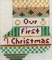 Mini-sock - Our First Christmas