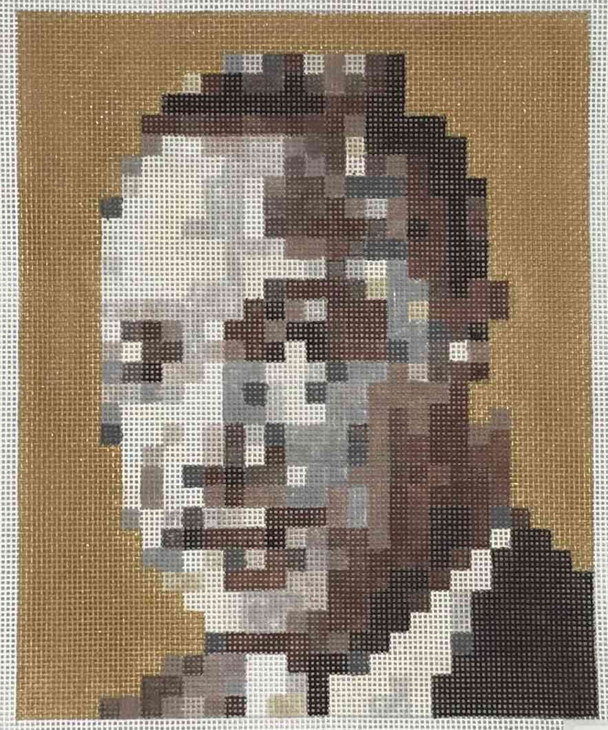 ML King - Pixilated Portrait