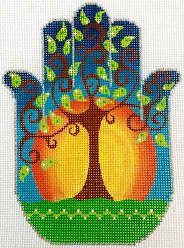TREE OF LIFE HAMSA