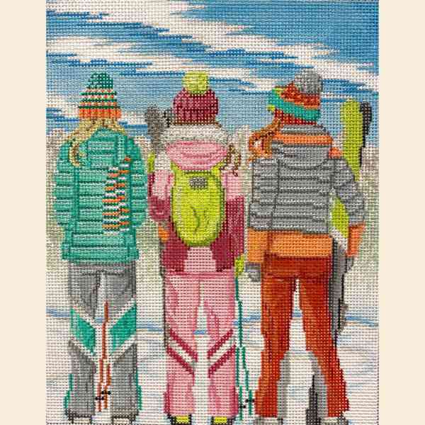THREE GIRLS IN WINTER