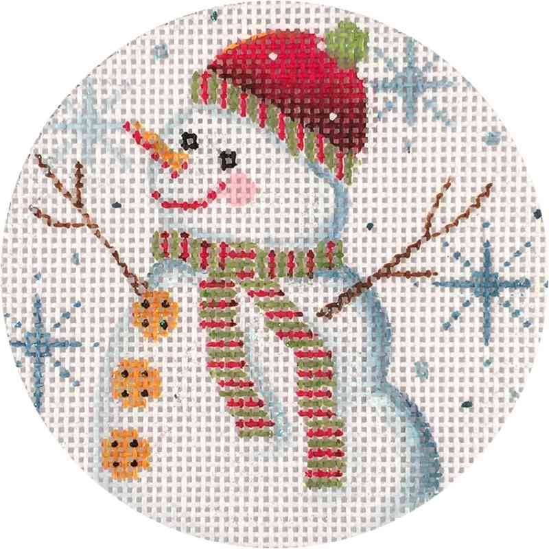 SNOWMAN AND SNOWFLAKES