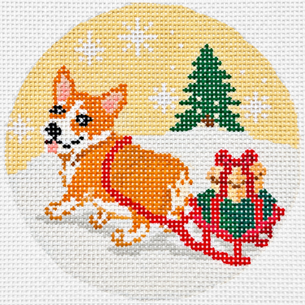Christmas Corgi