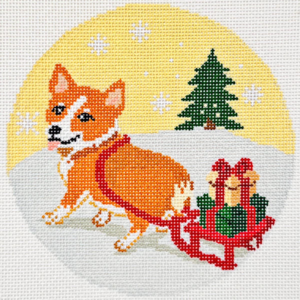 Christmas Corgi