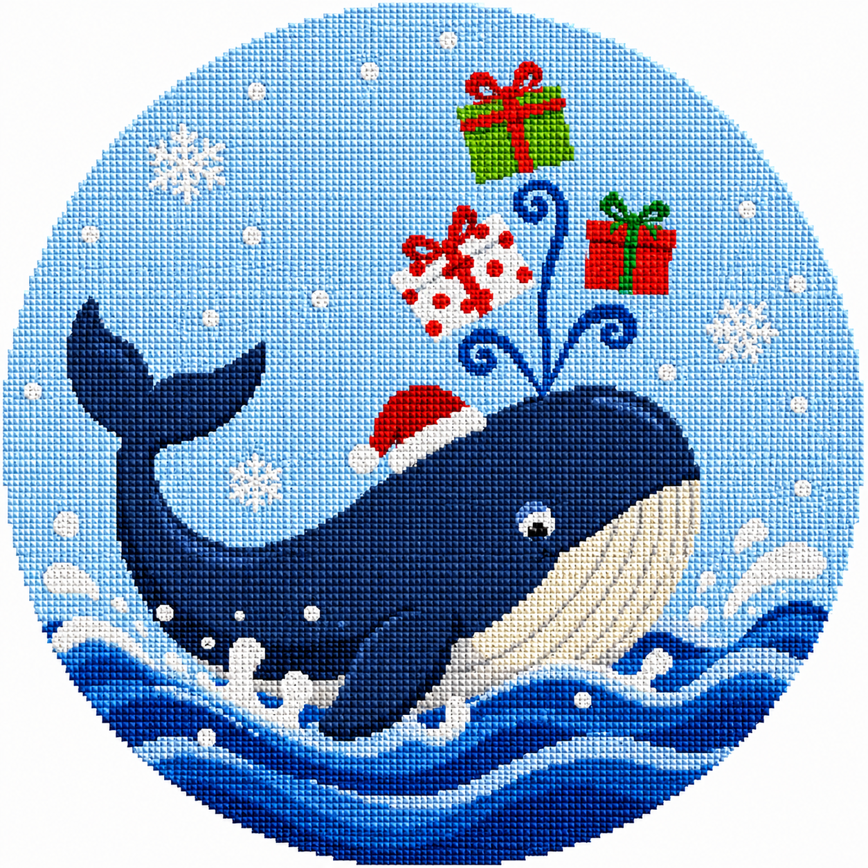 Christmas Gift Whale