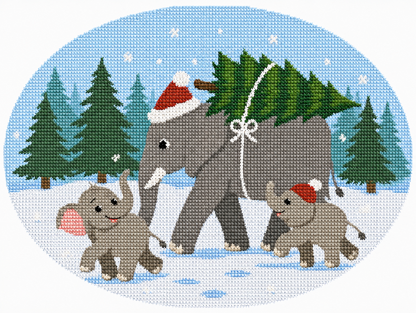 Evergreen Elephant Family