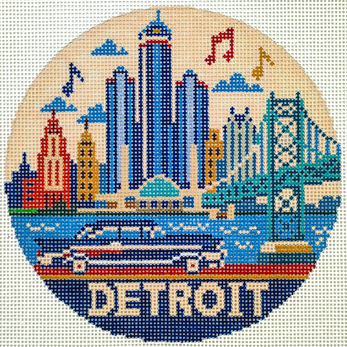 City Keepsakes‑Detroit Motor‑City Townscapes