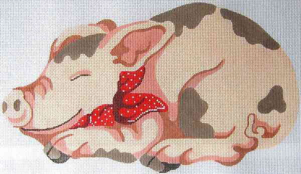 Pink Pig Pillow
