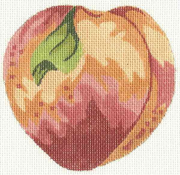 Peach Ornament
