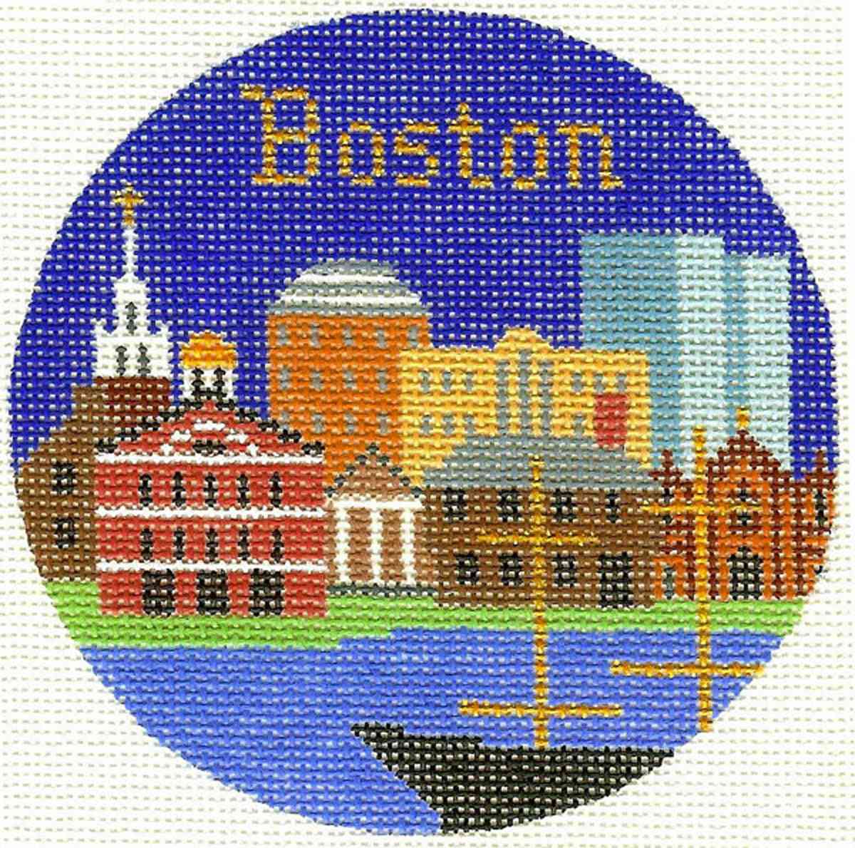 Boston Ornament