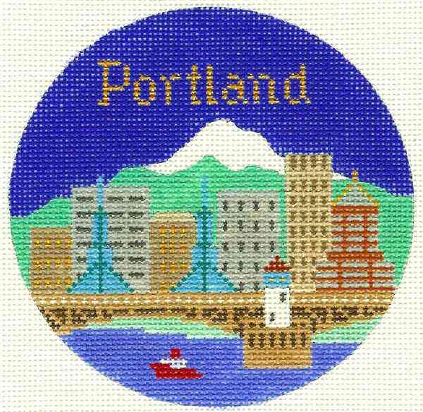 Portland Ornament