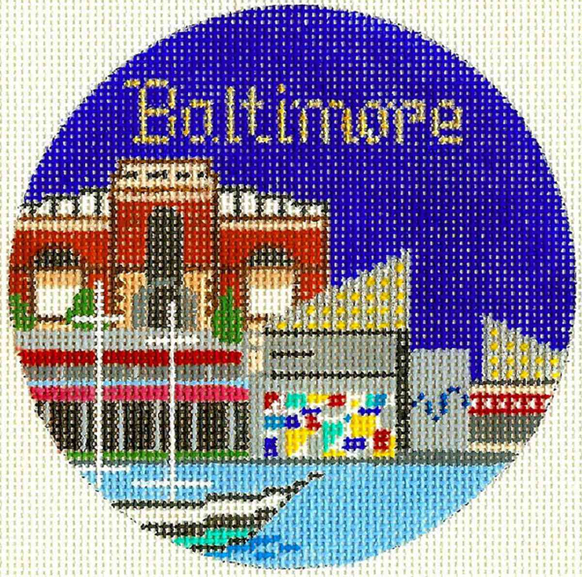 Baltimore Ornament
