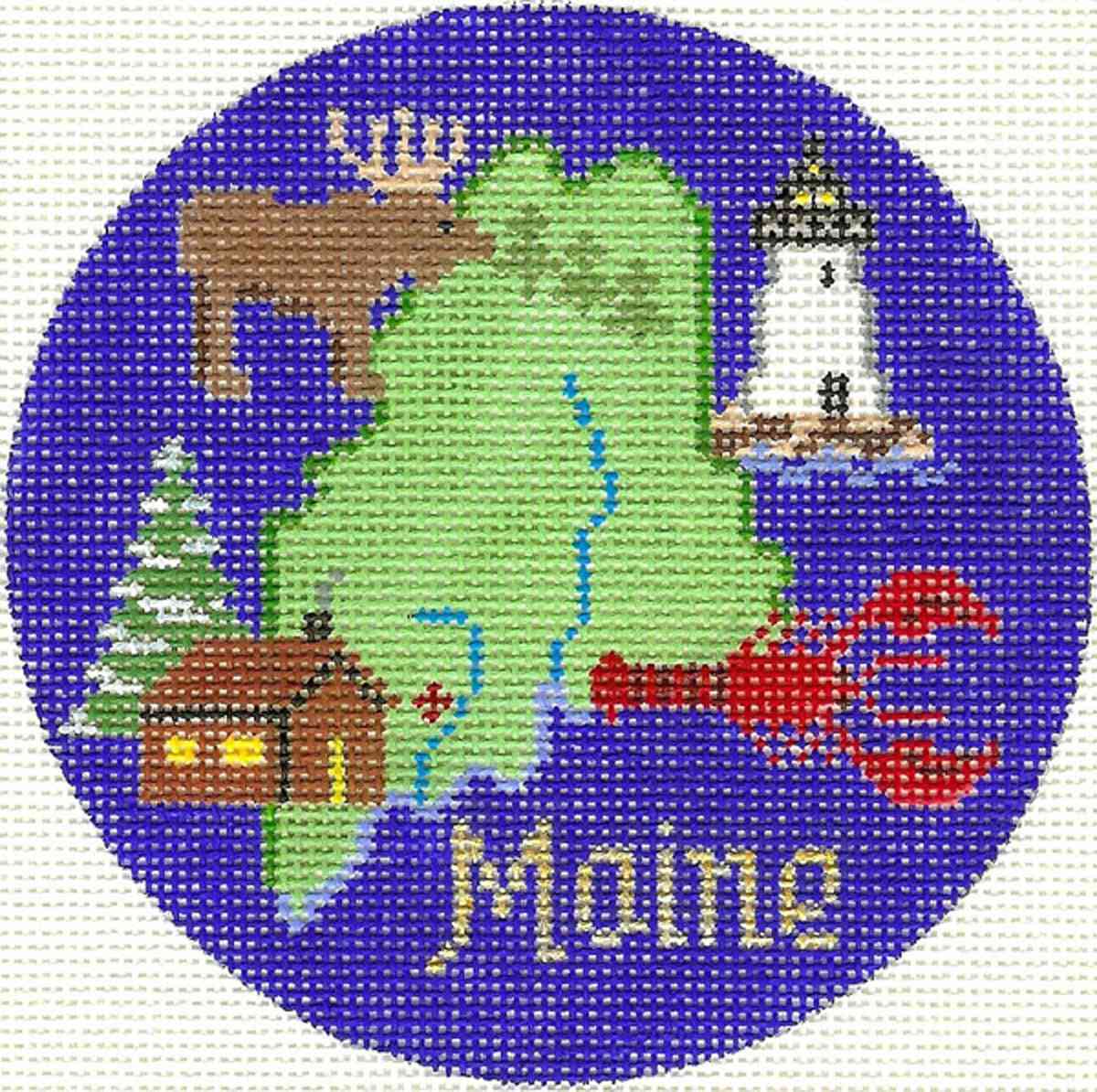 Maine Ornament