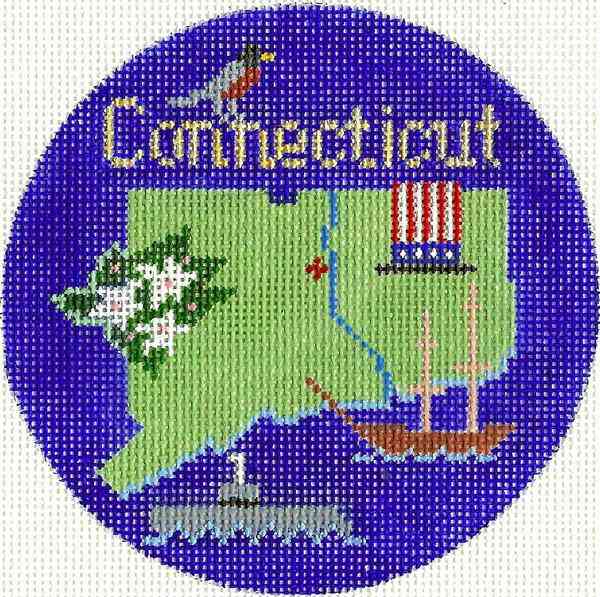 Connecticut Ornament