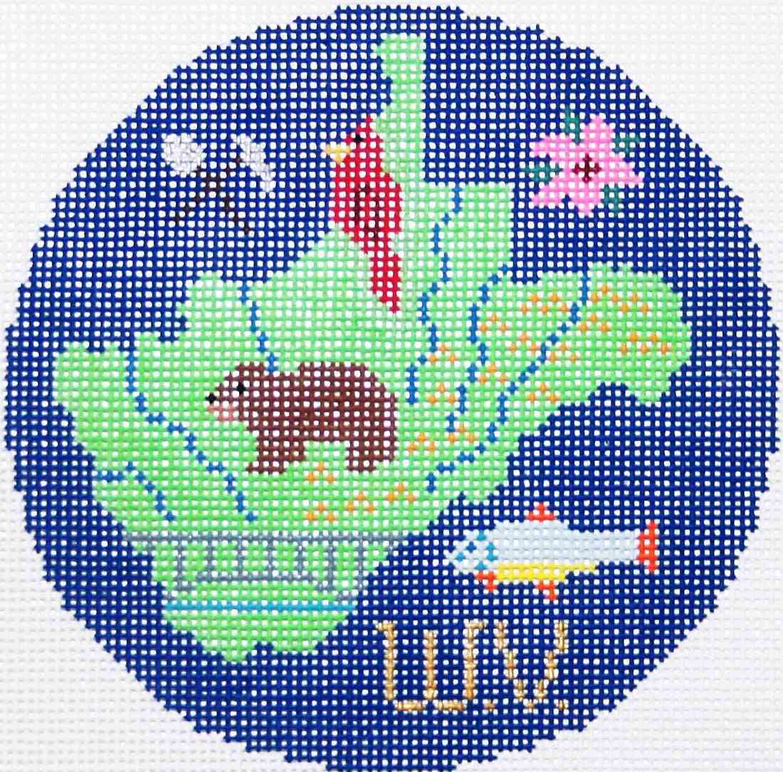 West Virginia Ornament