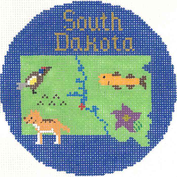 South Dakota Ornament