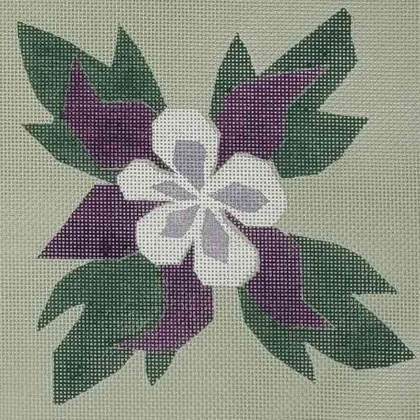 Petite Petals - Purple (with Stitch Guide)