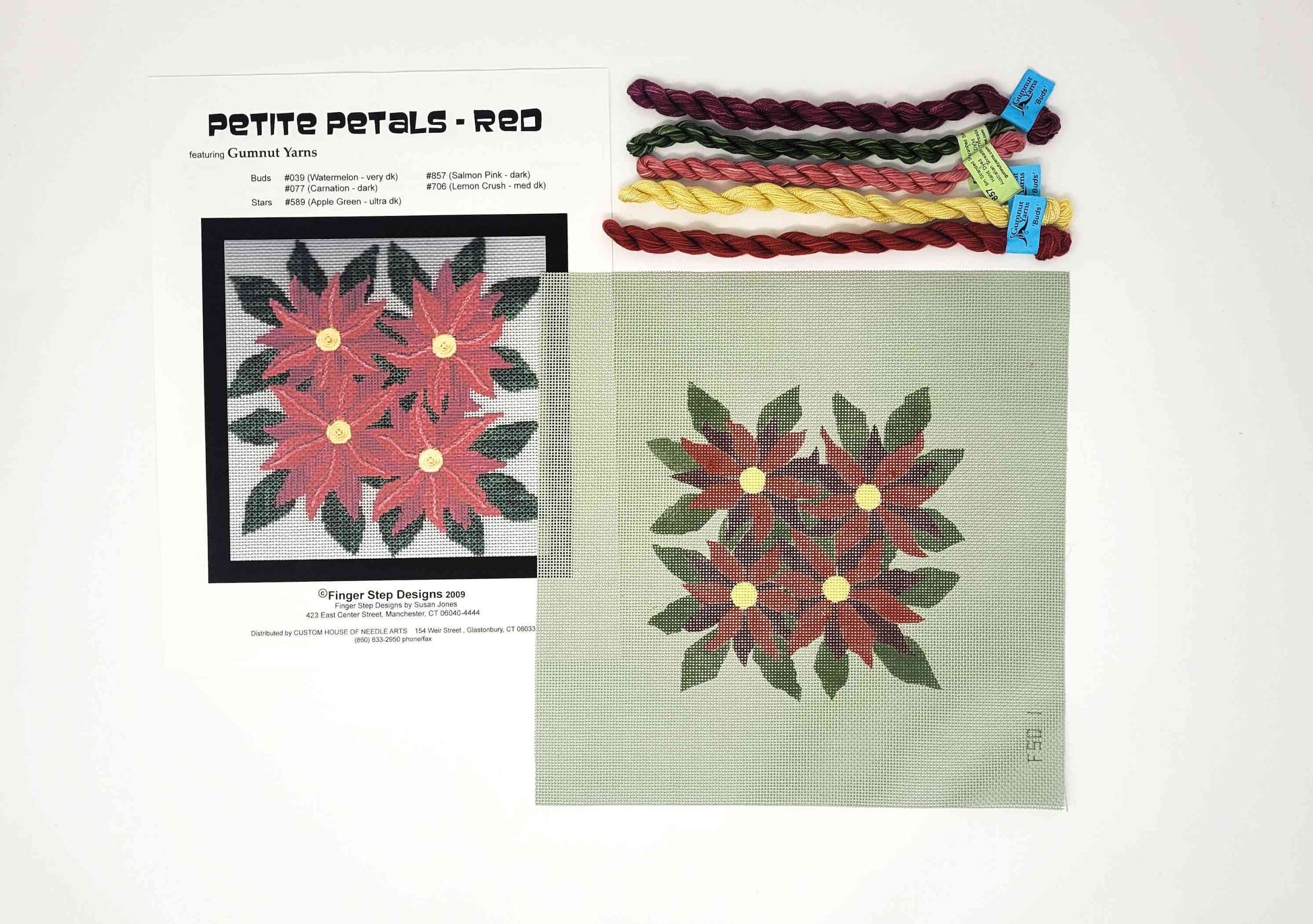 Red Petite Petals Project Pack