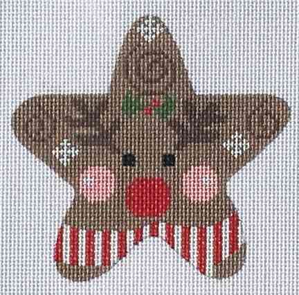 Star - Red Stripe Reindeer