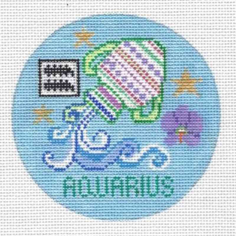 Aquarius Zodiac Ornament