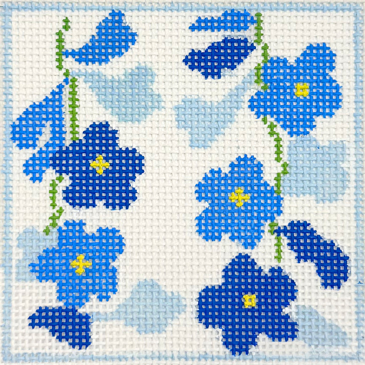 Simple Flowers - Azure Delphinium