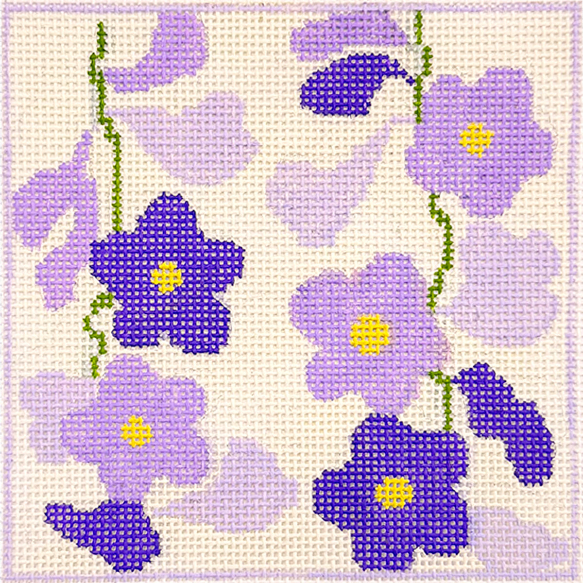 Simple Flowers - Violet Delphinium