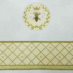 Round Hinged Box - Queen Bee Beige