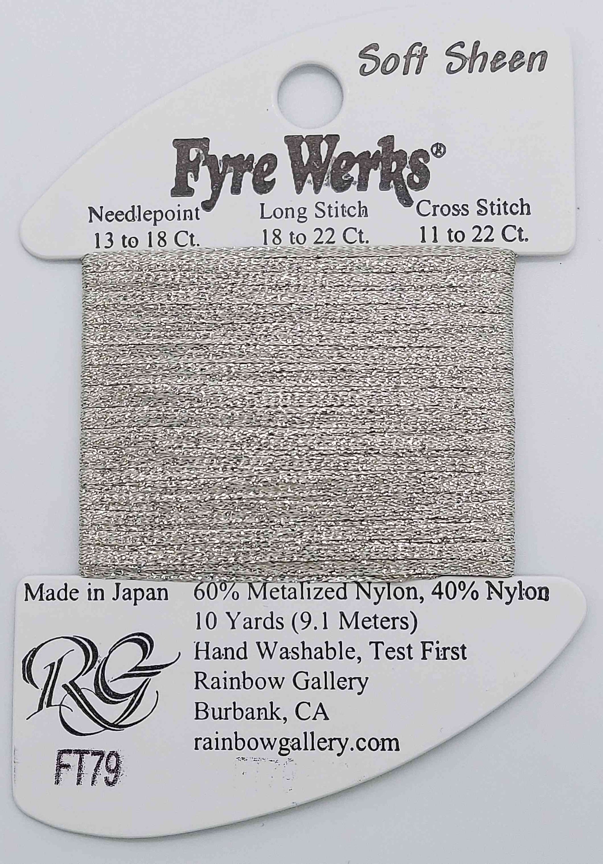 Fyre Werks Soft Sheen - Assorted Colors - FT79-CHAMPAGNE