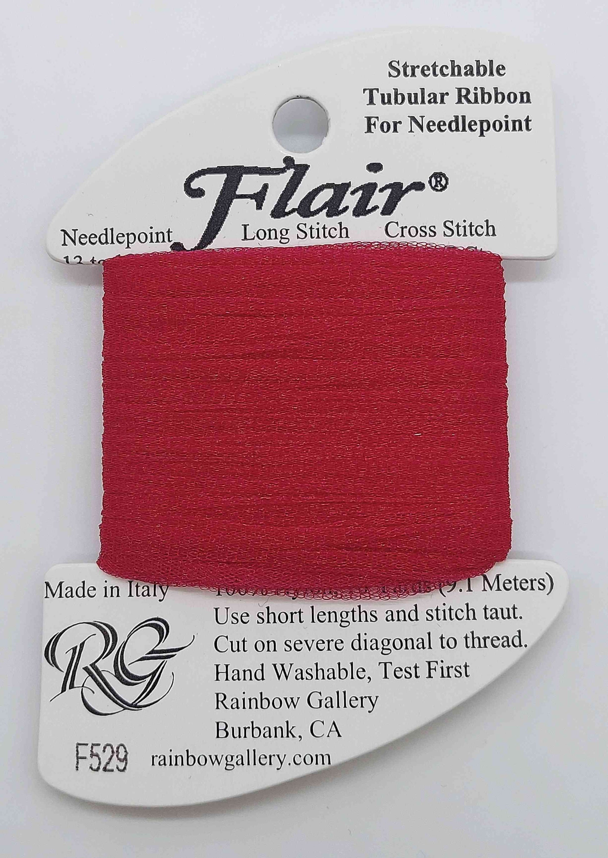 Flair -  Assorted Colors - F529-DARK RED
