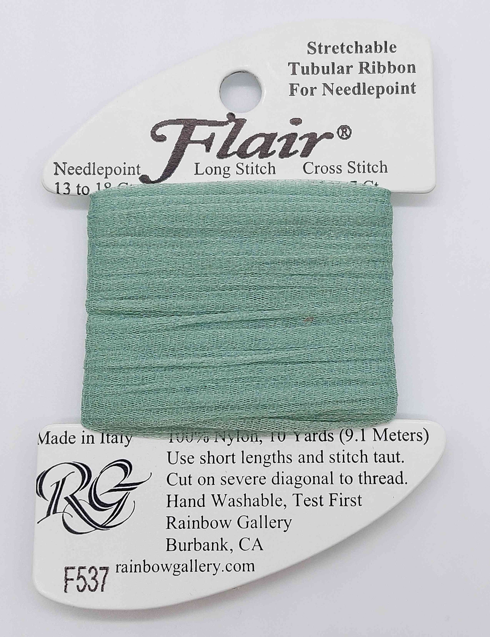Flair -  Assorted Colors - F537-SEA GREEN BLUSH